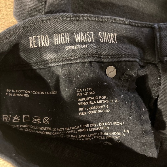 Garage Retro High Waist Short - Picture 3 of 4